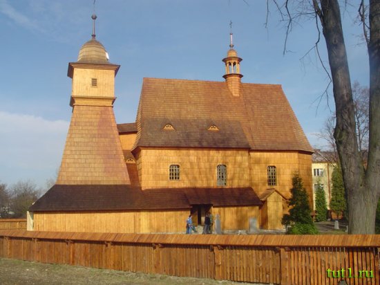 Костел святой Катерины в городе Острава