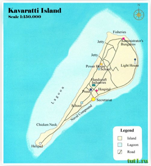 Лаккадивы - остров Каваратти