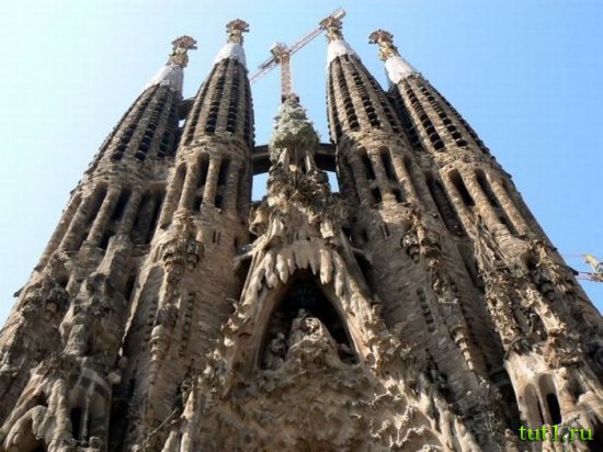 Барселона, Собор Святого Семейства - фасад Рождества Христова