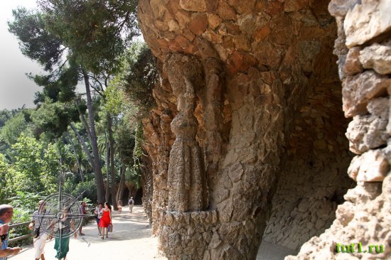 Барселона - парк Гуэля