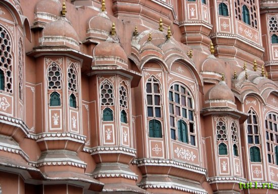 Индия - Дворец ветров Хава-Махл