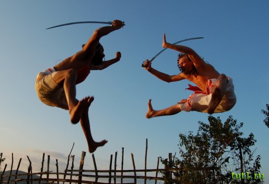 Индия - боевое искусство калари паятту