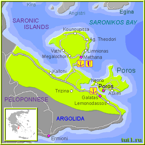 Греческий остров Парос