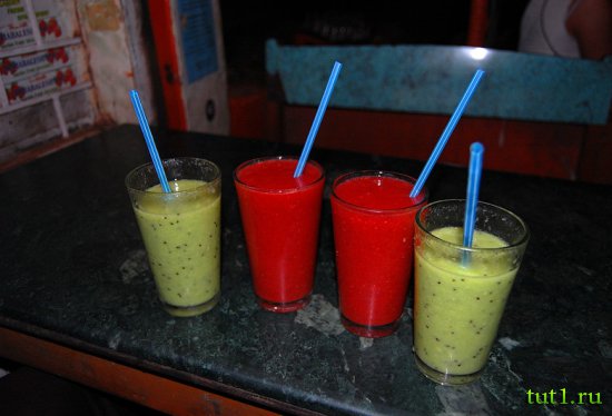 Джус центр (Juice center) в Чапоре — Гоа