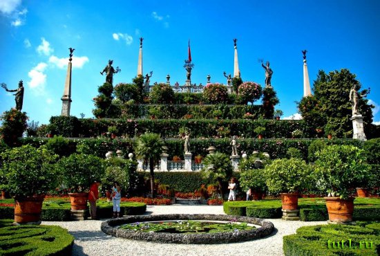 Остров Изола Белла на озере Маджоре - Италия