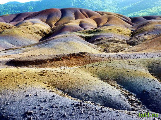 Cемицветные пески Шамарель - Маврикий