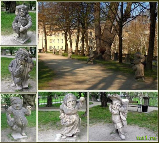 Зальцбург, парк Мирабель - сад гномов-карликов