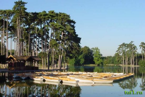 Булонский лес - лодочная станция