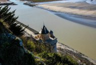 Аббатство Мон-Сен-Мишель - панорама