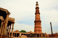 Минарет Кутуб-Минар — Дели, Индия
