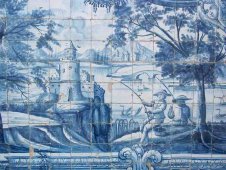 Кафедральный собор Се - лоджия с изразцами азулежу