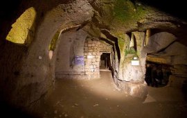 Замок Брезе - подземелье