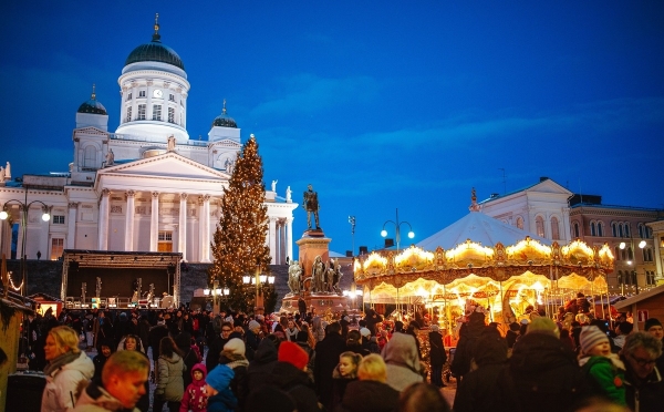 Новогодний Хельсинки